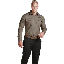 Mens Long Sleeve Wildstone Shirt Model Image
